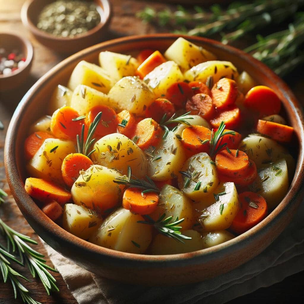 Air Fryer Potato and Carrots Seasoning